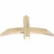 Ekena Millwork Bellingham Rough Sawn Timber Gable Bracket, Douglas Fir, 36"W x 19"H x 2"D x 4"F, 13/12 Pitch GBW036X19X0204BEL00RDF - alternate 3